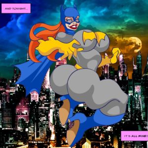 300px x 300px - Batgirl â€“ Mega Boobs Cartoons